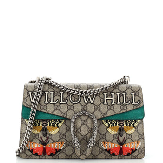 Gucci Dionysus Bag Embroidered GG Coated Canvas Small