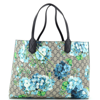 Gucci Reversible Tote Blooms GG Print Leather Medium