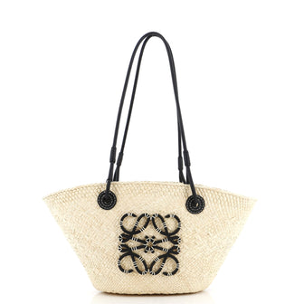 Loewe Anagram Basket Tote Raffia Small