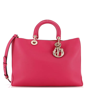 Christian Dior Diorissimo Tote Smooth Calfskin Large