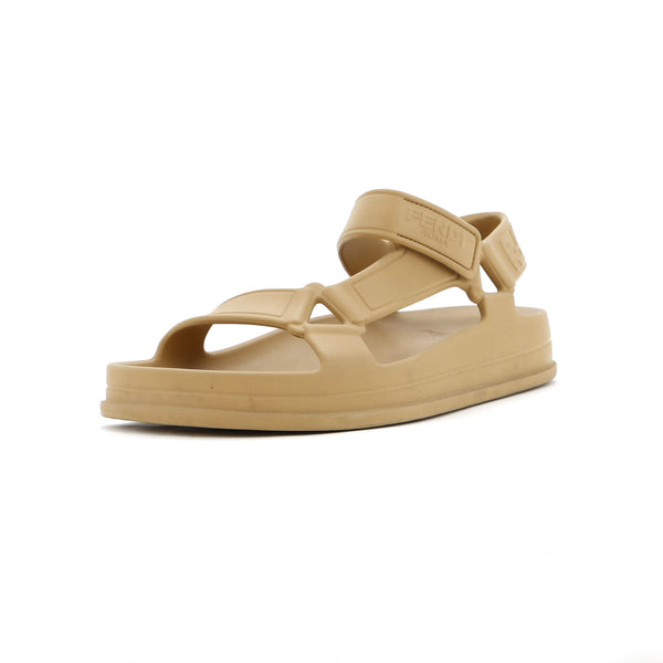 Fendi Women's FF Sport Hiker Sandals Rubber 285377