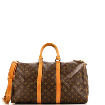 Louis Vuitton Keepall Bandouliere Bag Monogram Canvas 45