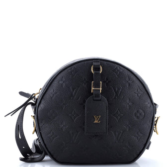 Louis Vuitton Boite Chapeau Souple Bag Monogram Empreinte Leather MM