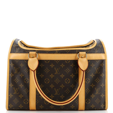 Louis Vuitton Dog Carrier Bag Monogram Canvas 40