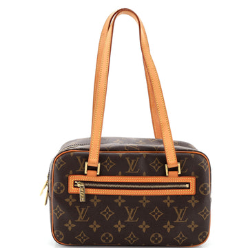 Louis Vuitton Cite Handbag Monogram Canvas MM