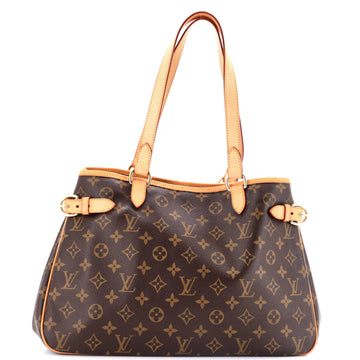 Louis Vuitton Batignolles Handbag Monogram Canvas Horizontal