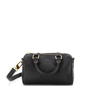 Louis Vuitton Speedy Bandouliere NM Bag Monogram Empreinte Leather Nano