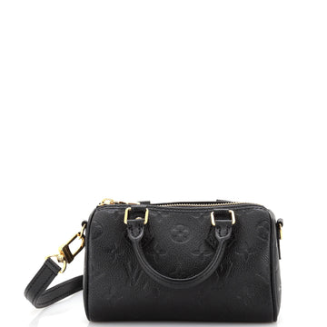 Louis Vuitton Speedy Bandouliere NM Bag Monogram Empreinte Leather Nano