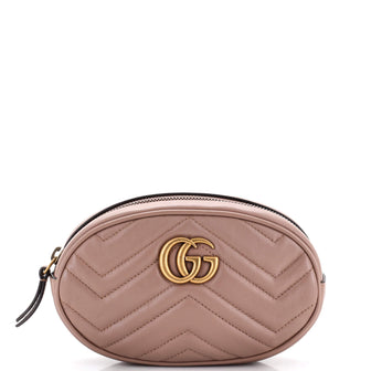 Gucci GG Marmont Belt Bag Matelasse Leather