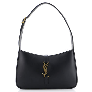 Saint Laurent Le 5 a 7 Hobo Leather Small