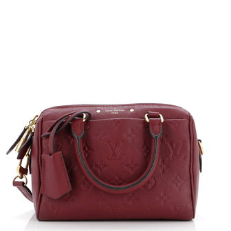 Louis Vuitton Speedy Bandouliere NM Bag Monogram Empreinte Leather 20