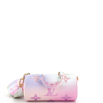 Louis Vuitton Papillon Handbag Spring in the City Monogram Giant Canvas BB