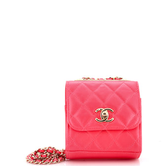 Chanel Trendy CC Clutch with Chain Quilted Lambskin Small