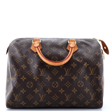 Louis Vuitton Speedy Handbag Monogram Canvas 30