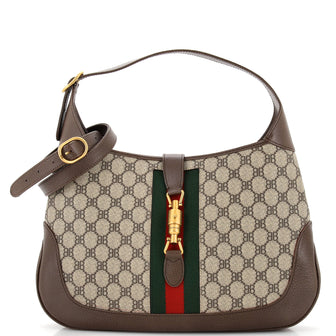 Balenciaga x Gucci The Hacker Project Jackie 1961 Hobo BB Coated Canvas Medium