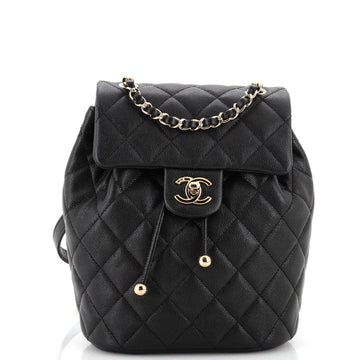 Chanel Urban Spirit NM Backpack Quilted Caviar Mini