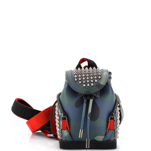 Christian Louboutin Explorafunk Keyring Crossbody Bag Spiked