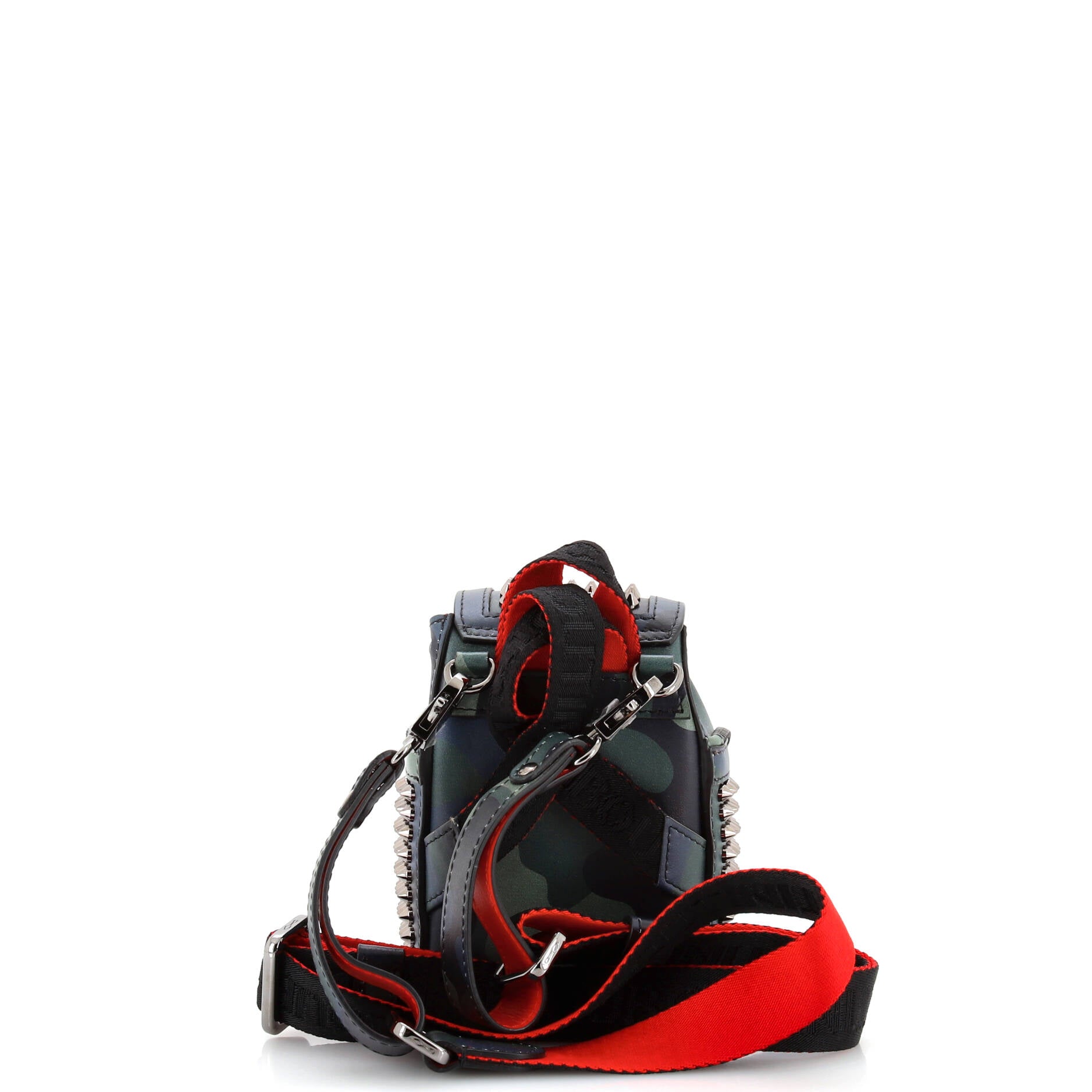 Christian Louboutin Explorafunk Keyring Crossbody Bag Spiked