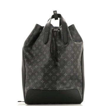 Louis Vuitton Explorer Backpack Monogram Eclipse Canvas