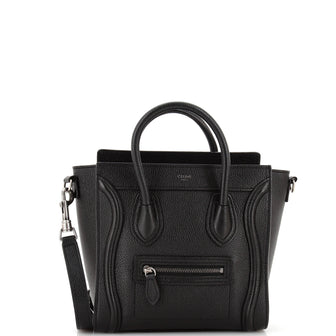Celine Luggage Bag Smooth Leather Nano