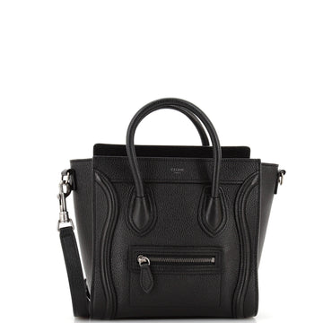 Celine Luggage Bag Smooth Leather Nano