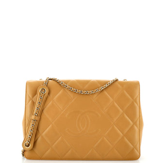 Chanel Diamond CC Flap Bag Quilted Lambskin Medium