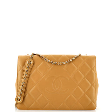 Chanel Diamond CC Flap Bag Quilted Lambskin Medium