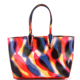 Christian Louboutin Cabata East West Tote Printed Leather Small