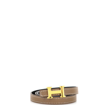 Hermes Focus Reversible Belt Leather Thin