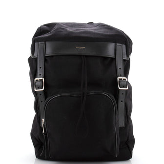 Saint Laurent Hunting Backpack Canvas