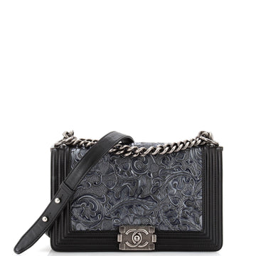 Chanel Cordoba Boy Flap Bag Leather Old Medium