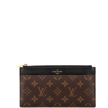 Louis Vuitton Slim Purse Monogram Canvas
