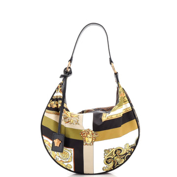 Versace Rodeo Pop Shoulder Bag Printed Nylon