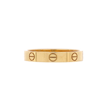 Cartier Love Wedding Band Ring 18K Yellow Gold