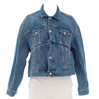 Balenciaga Women's Swing Jacket Denim