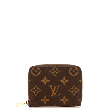 Louis Vuitton Zippy Coin Purse Monogram Canvas