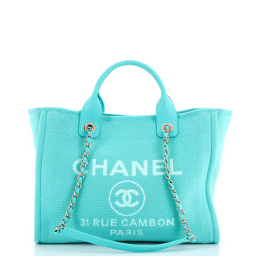 Chanel Deauville NM Tote Mixed Fibers Medium