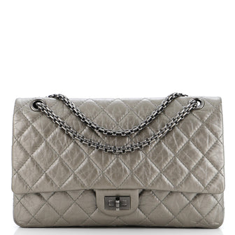 Chanel Reissue 2.55 Flap Bag Quilted Metallic Aged Calfskin 226