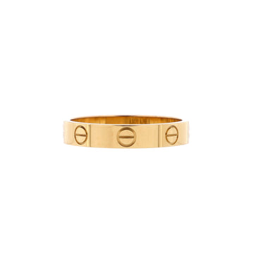 Cartier Love Wedding Band Ring 18K Yellow Gold
