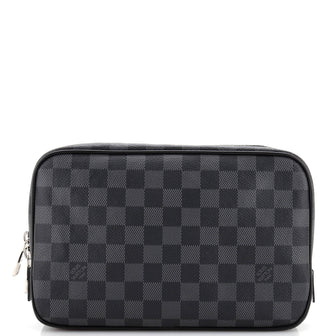 Louis Vuitton Toiletry Pouch Damier Graphite GM