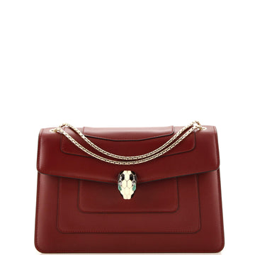 Bvlgari Serpenti Forever Shoulder Bag Leather Medium
