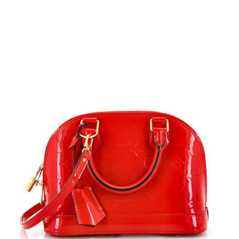 Louis Vuitton Alma Handbag Monogram Vernis BB
