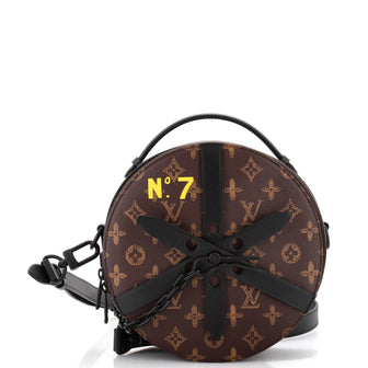 Louis Vuitton Wheel Box Bag No.7 Trunk L'Oeil Vintage Monogram Canvas