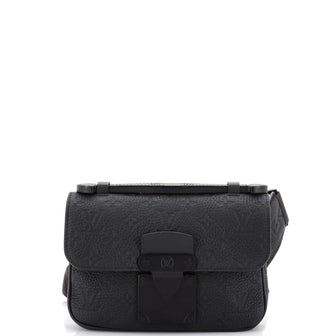Louis Vuitton S Lock Sling Bag Monogram Taurillon Leather