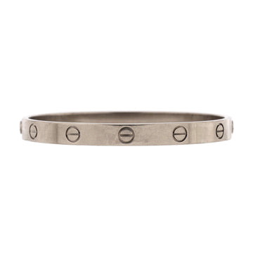 Cartier Love Bracelet 18K White Gold