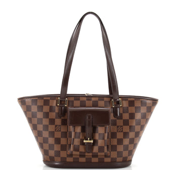Louis Vuitton Manosque Handbag Damier PM