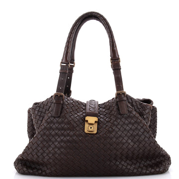 Bottega Veneta Roma Bag Intrecciato Nappa Medium