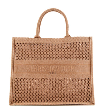 Christian Dior Book Tote Mesh Large