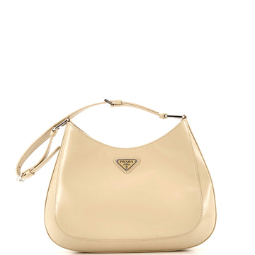 Prada Cleo Shoulder Bag Spazzolato Leather Large