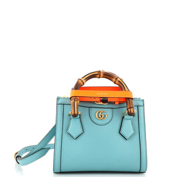 Gucci Diana NM Bamboo Handle Tote Leather Mini